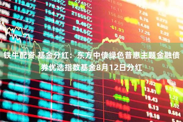铁牛配资 基金分红：东方中债绿色普惠主题金融债券优选指数基金8月12日分红