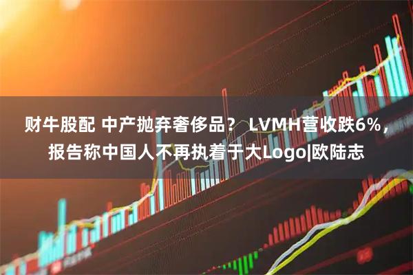财牛股配 中产抛弃奢侈品？ LVMH营收跌6%，报告称中国人不再执着于大Logo|欧陆志